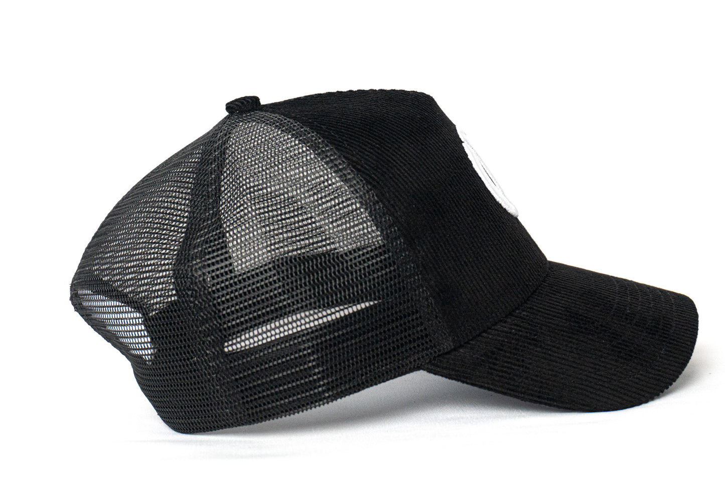 Corduroy Court Cap - Black
