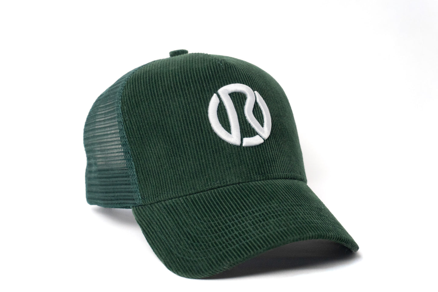 Corduroy Court Cap - Forest Green